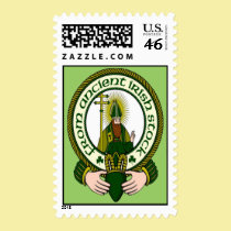 From Ancient Irish Stock Postage Stamps