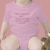 From Baby Girl To Her Mommy t-shirts