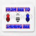 From Bee To Shining Bee Mousepad