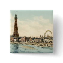 From Central Pier, Blackpool, England buttons