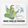 From Code To Protein (Protein Synthesis) Mousepad