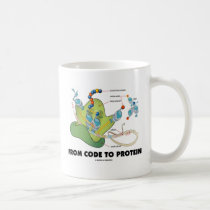 From Code To Protein (Protein Synthesis) Mugs