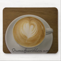 From Coffee With Love Mousepad mousepads