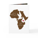 From Ethiopia with Love Adoption Announcements Cards