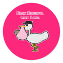 From Ethiopia with Love Envelope Seal stickers