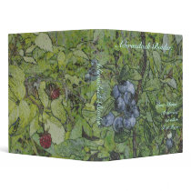 From Field to Table - Organic Recipes binders