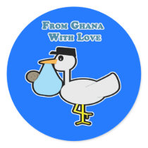 From Ghana with Love Envelope Seal stickers by robynsnest From Ghana with Love Envelope Seal stickers
