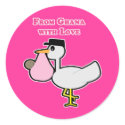 From Ghana with Love (girl) stickers by robynsnest From Ghana with Love (girl) stickers