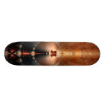 'From Gold; to Golden' skateboard deck