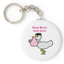 From Haiti with Love (girl) Keychains