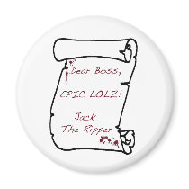 From Hell (with lolz) magnets by spyderfyngers From Hell (with lolz) magnets