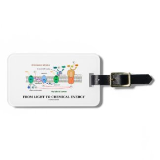 From Light To Chemical Energy (Photosynthesis) Travel Bag Tags