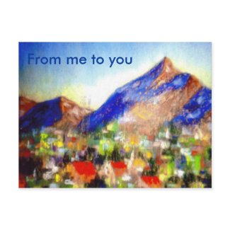 From me to you postcard