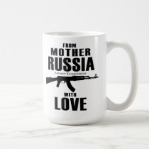 From Mother Russia with Love AK Mug mugs