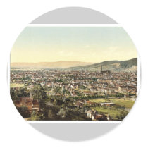 From Mount Loretto, Freiburg, Baden, Germany class Round Stickers