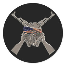 From My Cold Dead Fingers Metal stickers