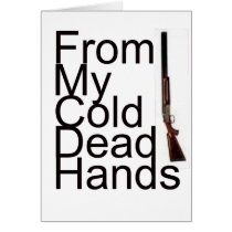 From My Cold Dead Hands Cards