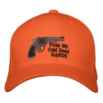 From My Cold Dead Hands embroidered hats by cowboyannie From My Cold Dead Hands embroidered hats
