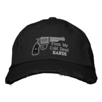 From My Cold Dead Hands embroidered hats by cowboyannie From My Cold Dead Hands embroidered hats