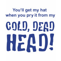 From My Cold Dead Head - Women's T-shirt by thesquidshop From My Cold Dead Head - Women's T-shirt