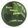 From My Garden Sticker to Personalize