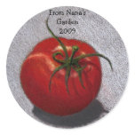 FROM NANA'S GARDEN: STICKERS: TOMATO