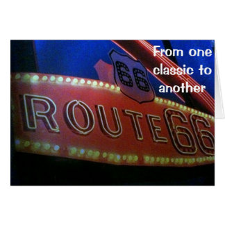 Route 66 Birthday Cards | Zazzle