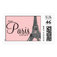 From Paris with Love stamp