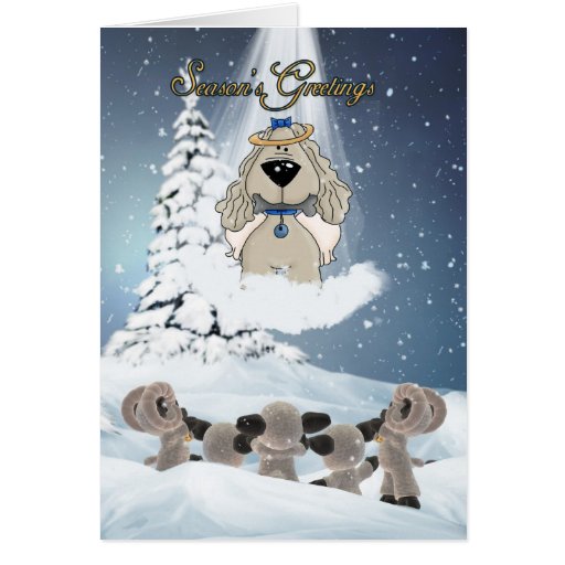 From Pet Groomer Holiday Card Season's Greetings Zazzle