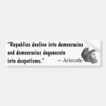 From Republic to Despotism Bumper Stickers
