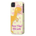 From T-Rex with Love Valentine Hearts iPhone 4 Cover