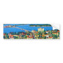 From the Air Miami Beach & Biscayne Bay, Florida Bumper Sticker