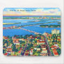 From the Air Miami Beach & Biscayne Bay, Florida Mouse Pad