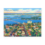 From the Air Miami Beach & Biscayne Bay, Florida Postcards