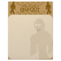 From the desk of bigfoot! letterhead