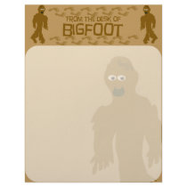 From the desk of bigfoot! letterhead by Anotherfort From the desk of bigfoot! letterhead