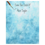 From The Desk Of... Blue Skies Parchment Paper Custom Letterhead