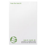 "From The Desk Of" Chiropractic Stationery