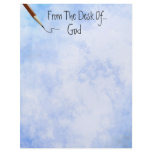 From The Desk Of...God Blue Skies Paper Letterhead