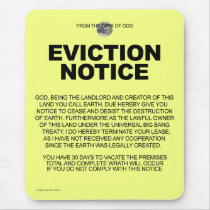 From the desk of God mousepads by pixelholic From the desk of God mousepads