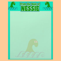 From the desk of Nessie! letterhead
