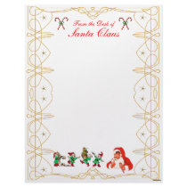From the Desk of Santa Claus Letterhead