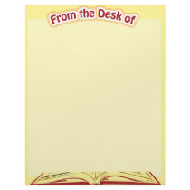 From the Desk Of Stationery letterhead