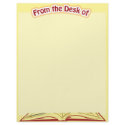 From the Desk Of Stationery letterhead