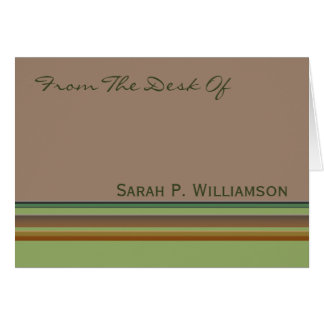 From The Desk Of Cards, From The Desk Of Card Templates, Postage ...