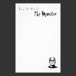 From the Desk of The Monster Stationary stationery