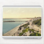 From the East Cliff, Bournemouth, England vintage mousepads