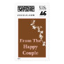 From The Happy Couple Postage Stamp