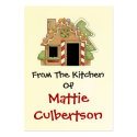 "From The Kitchen Of" Cards by SRF business cards by sharonrhea "From The Kitchen Of" Cards by SRF business cards
