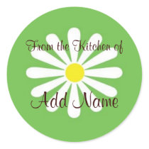 From the Kitchen of Lable stickers